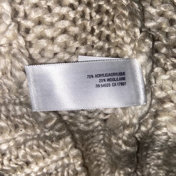 Old Navy Sweater Women Size Small Open Knit Oatmeal Soft NWT * - Picture 5 of 5